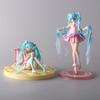 Hot Kawaii Girl Hatsune Miku Anime Figure Fashion Subclture Miku Action Figure Birthday Gift PVC Collection Model Doll Toys