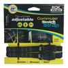 ROK straps Commuter Stretch Strap Schwarz Reflektierend 2 Stück ROK00332