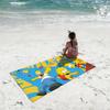 Cartoon The S-Simpsons Towel Quick Drying Beach Towels Are Suitable For Swimming Pools Camping Yoga And The Gym