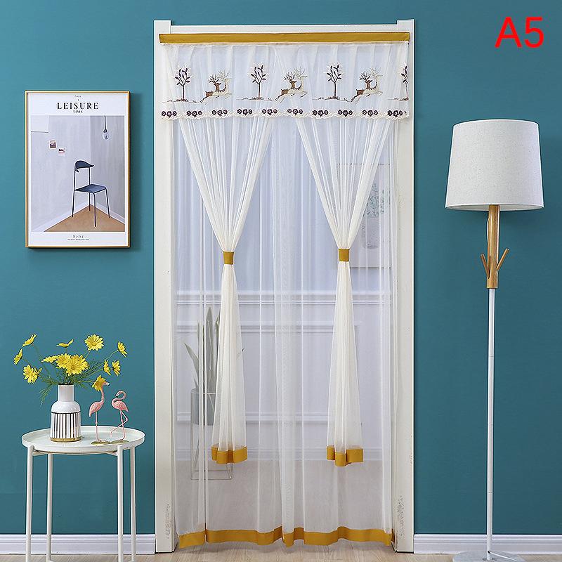 90*200CM No Punching Screen Door Curtain Anti Mosquito Insect Fly Bug Automatic Closing Household Ventilation Door Curtain