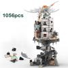 Wizard Tower Magic World Dragon MOC Building Bricks Set Blocks Toys For Adults Birthday Gifts 1056pcs Gringottses Decor Model
