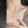 925 Silver-Plated Wheat Ear Necklace: Luxurious, Elegant, and Fade-Resistant Valentine's Gift for Her