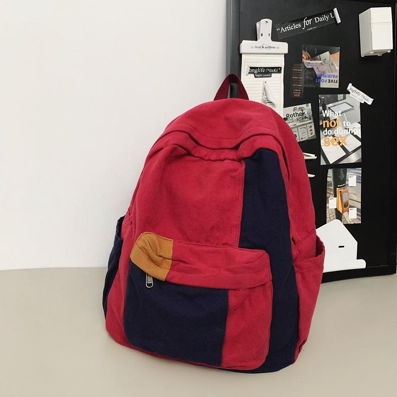 Школьный рюкзак Color Block для женщин — фото 12