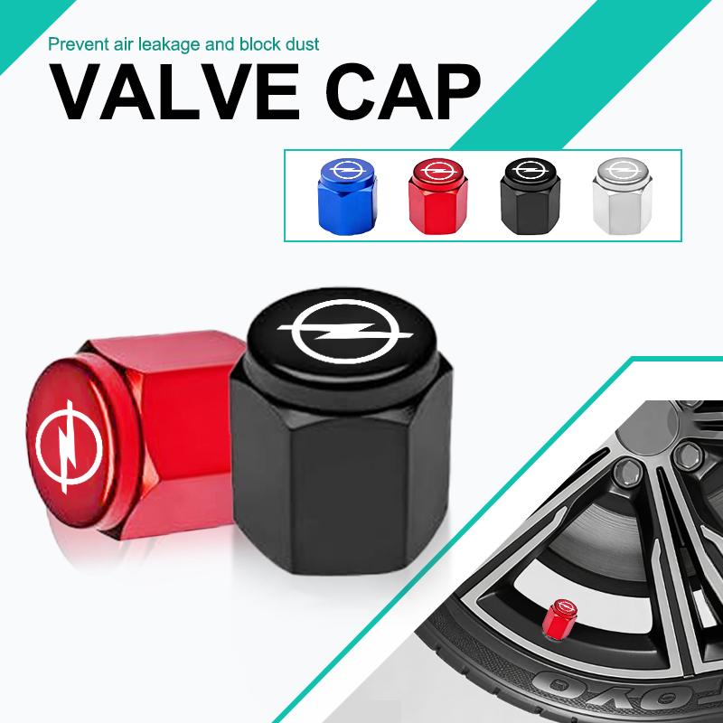 Dalxrz1 Daktpw1 4PCS Metal Car Styling Wheel Tire Air Valve Caps Stem Cover For Opel Astra G H J K F Corsa D Zafira B Insignia Mokka Regal