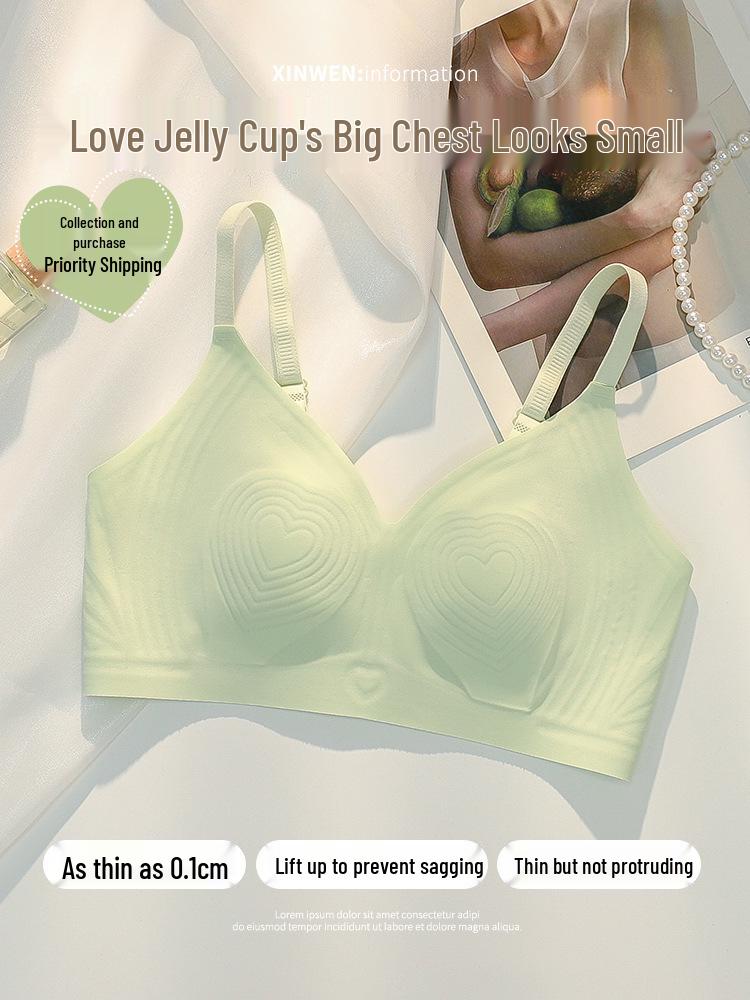 Ultra-Thin Seamless Bra for Women - Minimizing, Cool, Breathable, Soft Support