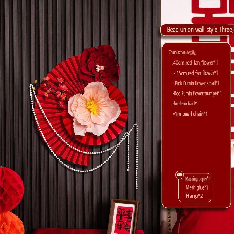 

Chinese New Year Decorations Chinese Wedding Ornament Lunar New Year Wall Accessories Year Of The Horse Diy Decor