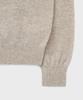 Beulaendideu Comfort Wool Henley Neck Knit [Oatmeal]