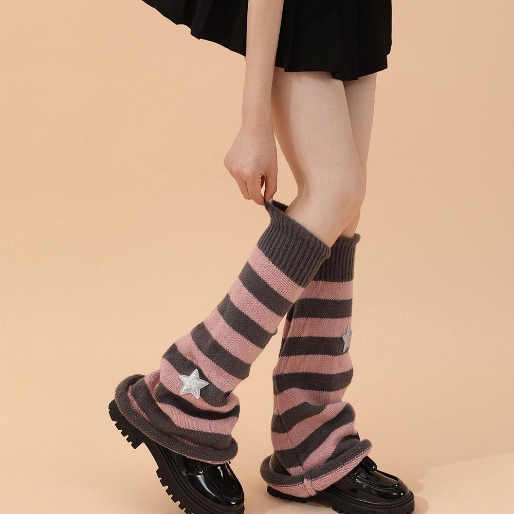 Latin Ballet Boot Stockings Boot Cuffs Leggings Y2K Leg Warmers Japanese Boot Socks  Girls Women's