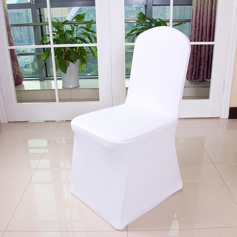 1Pcs Wedding Chair Cover Polyester Stretch Slipcover Party Universal Chair Cover