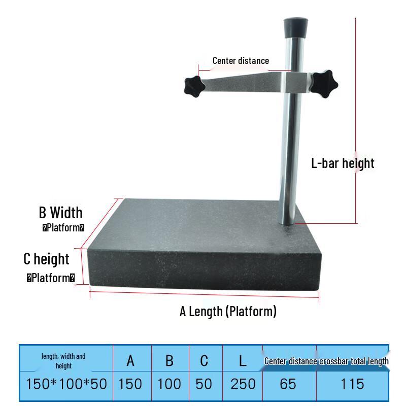 00 Grade Precision Marble Measuring Platform 150x100x50 mm
