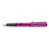 LAMY 2018 Limited Edition Vibrant Pink Fountain Size M Celebration Stationery AL-Star Pen, (L99),