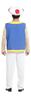 SCLYX Mushroom Cosplay, Funny Mushroom Hat, Halloween Costume for Adult Men, Fun Event Costume #20516