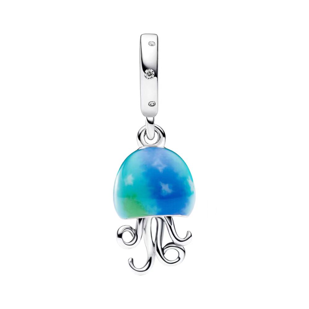 925 Sterling Silver Meduza Colorata Bratara Ms margele DIY