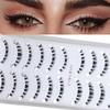 5-7MM Bottom Lashes Strip Clear Band Bottom Eyelashes Bottom Lash Clusters  Eyelash Extension