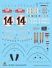 Italeri Scale Lancia Fulvia HF 1972 Monte Carlo Rally Plastic Model Kit IT3670JP 1/24 (Car)