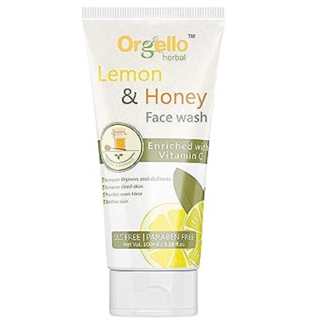 @ Orgello Lemon And Honey Face Wash 100 ml UKZQ115 50%off