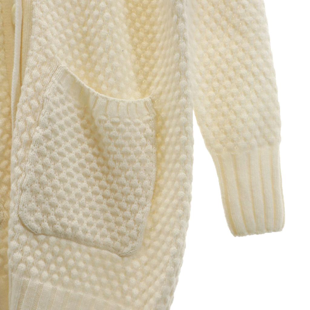 Unused CRUCIANI Made In Italy Cashmere Blend Long Sleeve V Neck Knit Cardigan Women Used