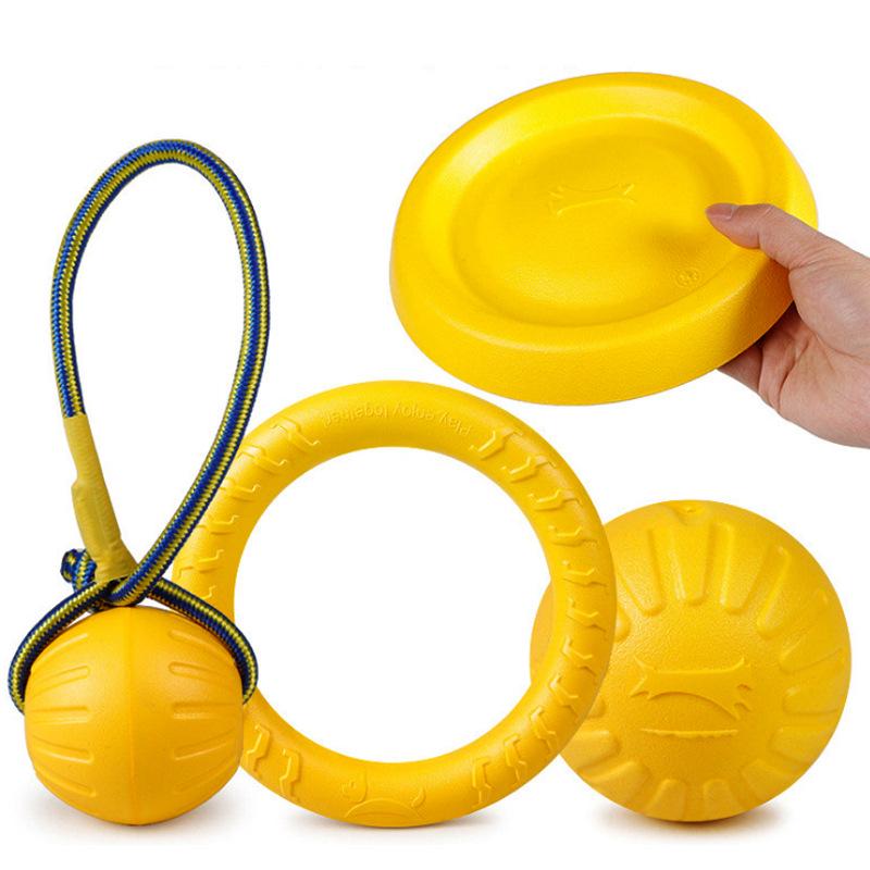 EVA Dog Toy: Floating Frisbee & Bite-Resistant Training Ring