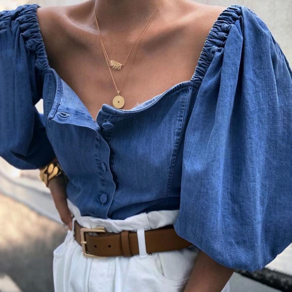 Women's Fashion Sexy Strapless Lantern 
