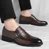 Leder Atmungsaktiv Herren Lederschuhe Frühling Herbst Neu Business Anzugschuhe Britischer Stil Weiche Sohle Lässige Slipper Loafers Schuhe