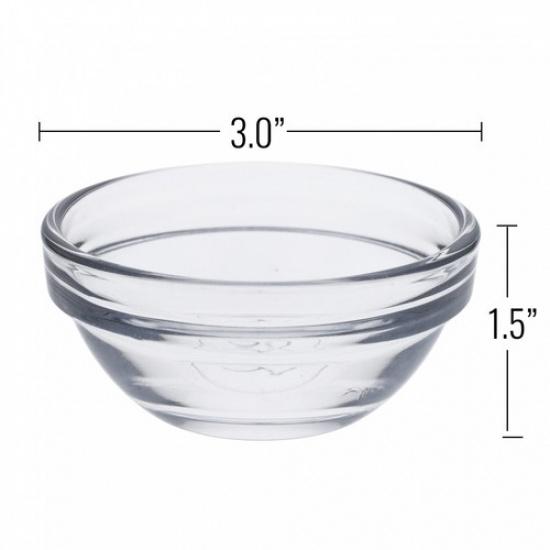 Beille Cooking Baking Supplies Glass Pinch Bowl Ramekin Kitchen Essentials Set