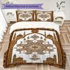Muslim Pattern Bedding uilt Set uilt Cover Pillowcase Home Decoration Birthday Gift (1 * duvet cover + 2 * pillowcase  without core)126