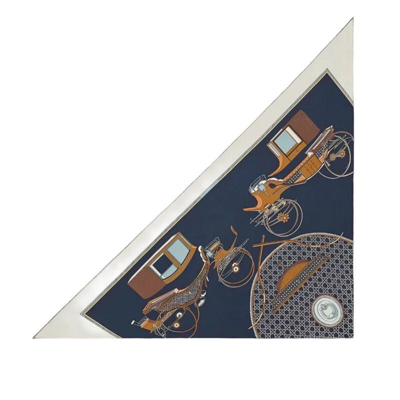 NINA SOLOR Silk Wool Scarf