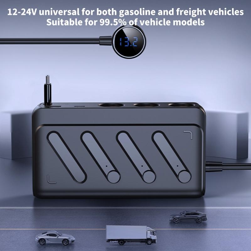 High Speed 36W USB Auto Power Converter Car Phone Device Adapter Works In Most Vehicles & Numerous Electronic Devices