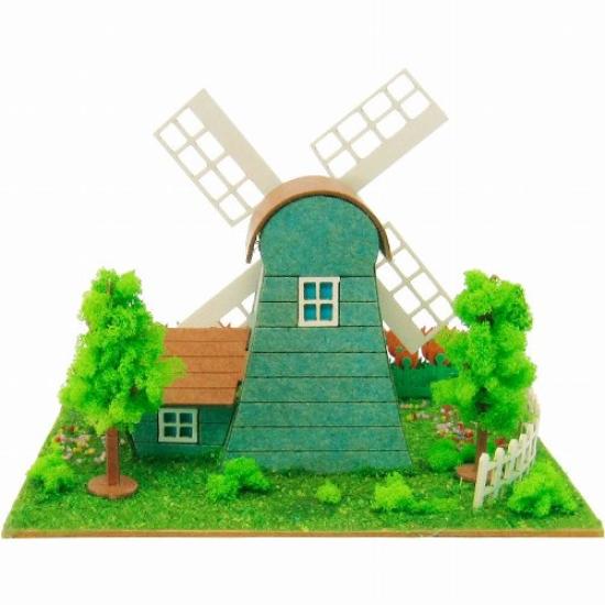 Sankei Miniature Art Mini Tulips and Windmill MP05-02