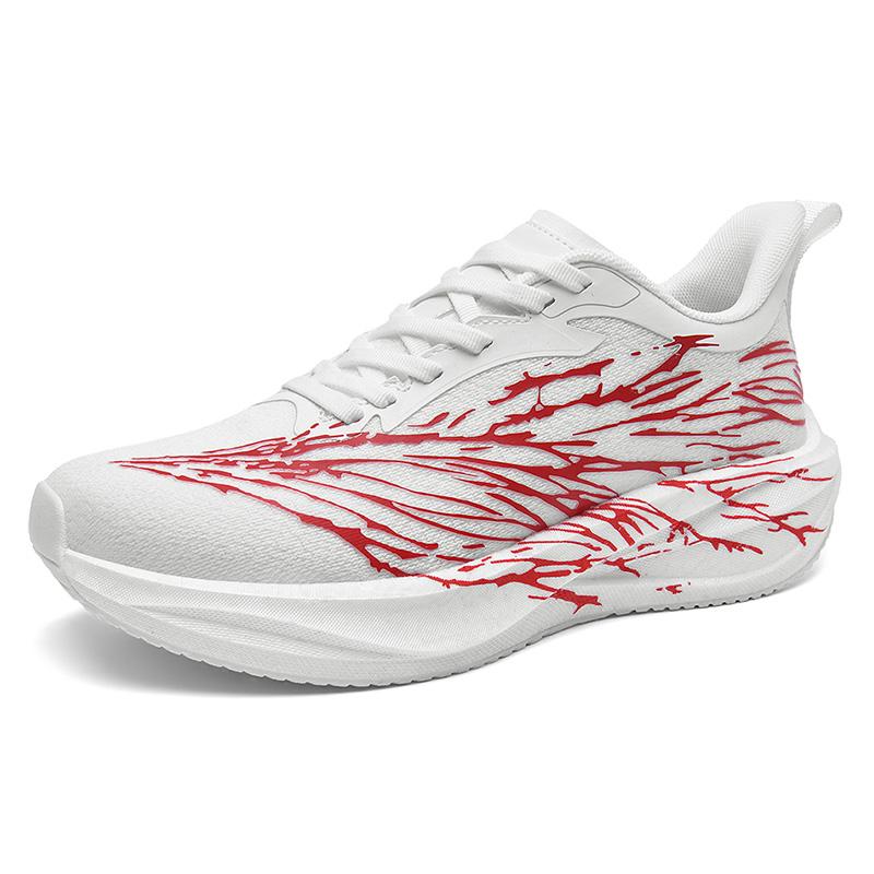 Men's breathable outdoor racing running shoes spring summer soft-sole anti-slip casual sneakers students light speed sports shoe