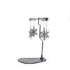 Gold/Silver Rotating Candlestick Stainless Steel Tealight Holder Rotary Candle Holder  Party