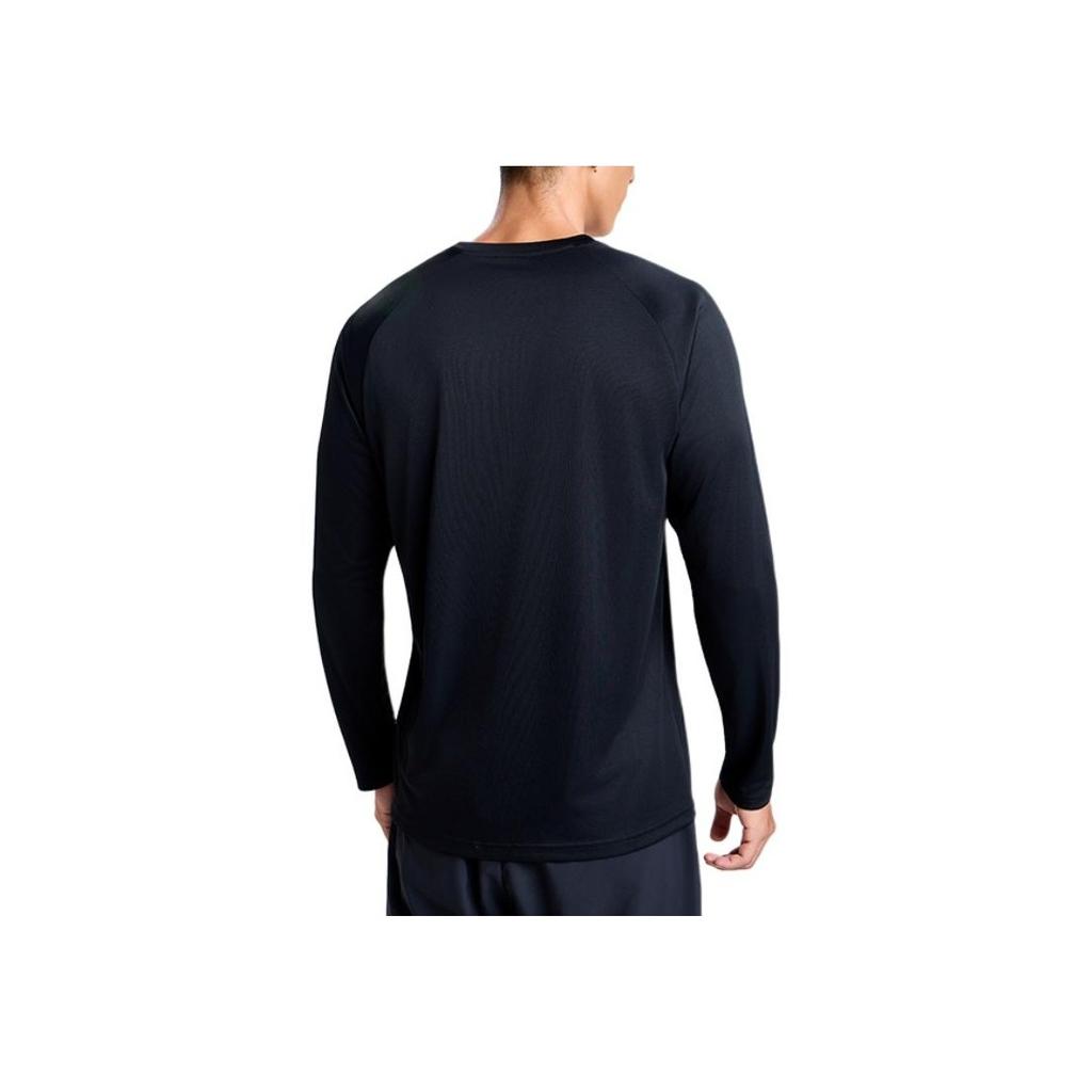 Asics Crew Neck Pullover Comfort Casual Long Sleeve T-Shirt Men Tops Black 2011D047-001