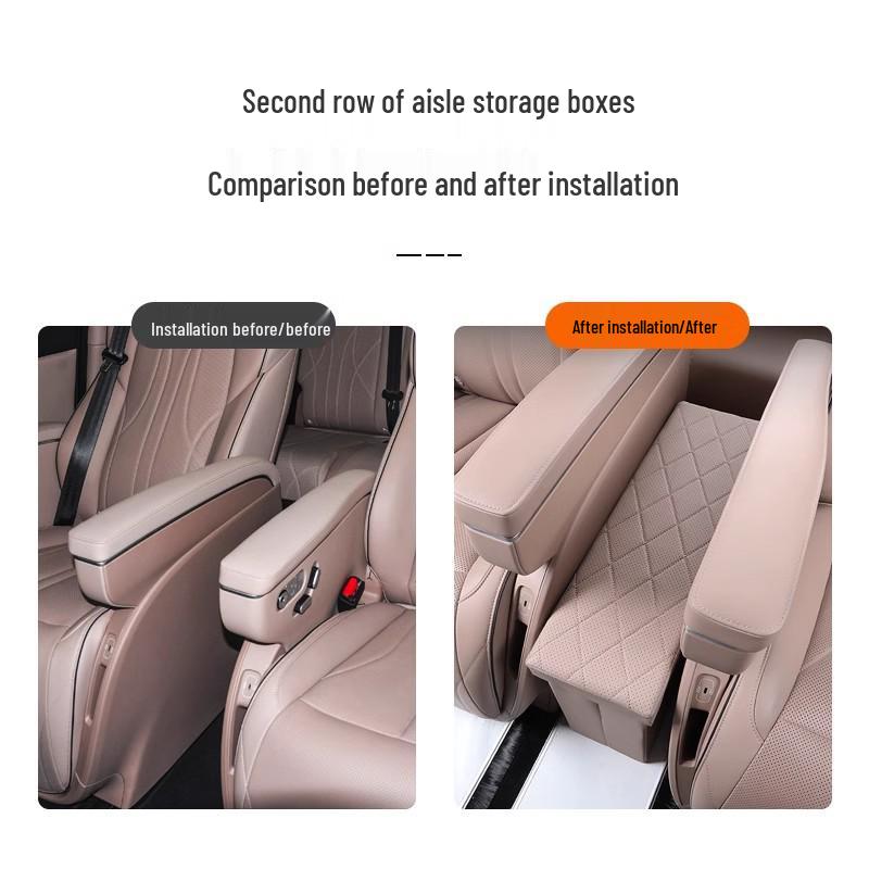 2024 Xiaopeng X9 Foldable Middle Row Storage Box Organizer