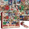 1000 Pieces Puzzle 24 Days Countdown Calendars 24 Boxes Santa Claus' Gift Puzzle New Year Gift