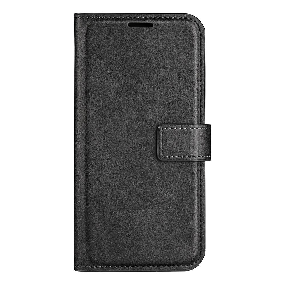 For Realme 14 5G Stand Case Anti-Scratch Calf Texture Leather Phone Cover