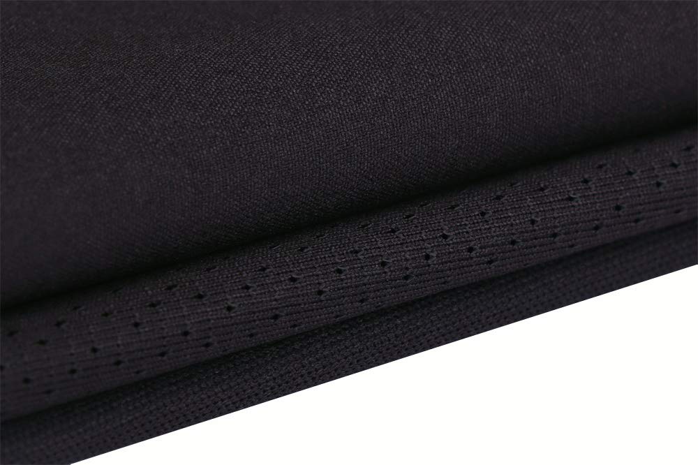 Morethan Cycling Jersey Men's (Size M/Black/Short Sleeve/Spring/Summer) (UV Protection/Lightweight/Quick-Drying/With Pockets) HVP-016