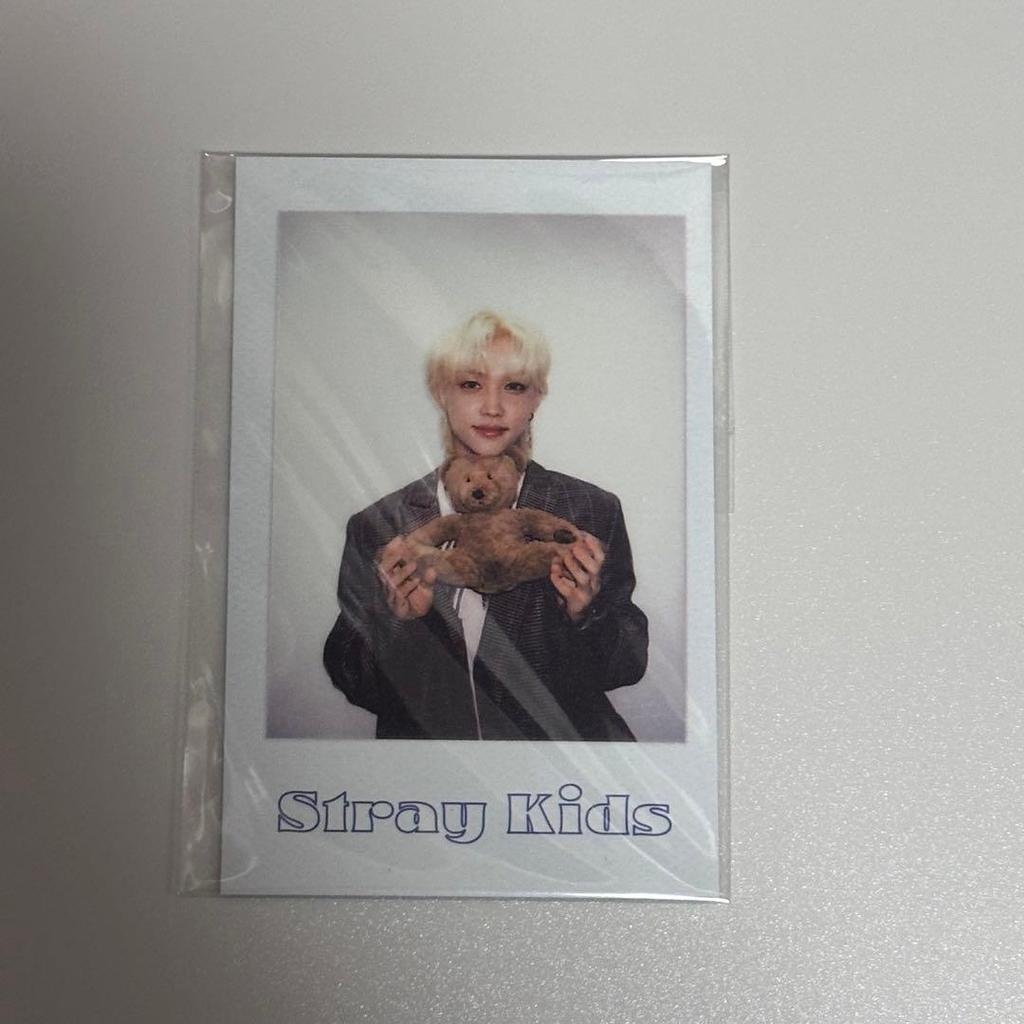 [USED] Stray Kids Seagreen 2022 Polaroid Felix Instax