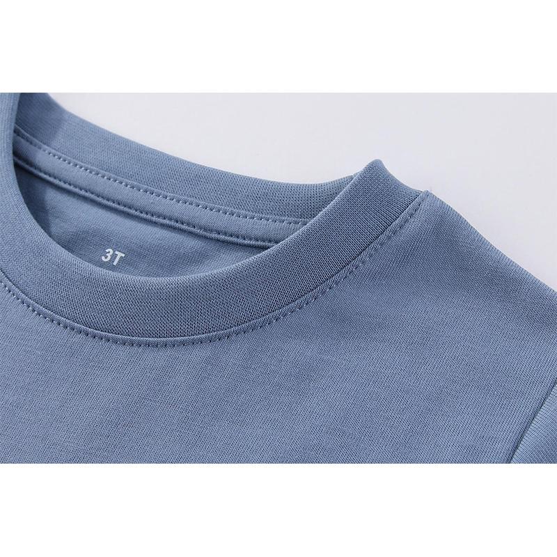 KIDDIEZOOM Modisches und bequemes kurzärmeliges T-Shirt für Säuglinge und Kleinkinder, Jungen und Mädchen, 100 % reine Baumwolle, weiche Neugeborenenkleidung