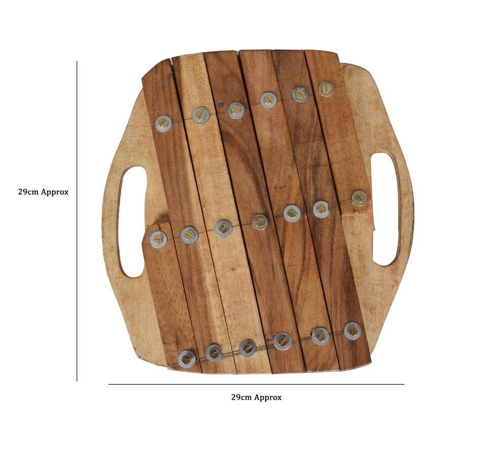 Traditional Punjabi Kainchi Chhikka – Wooden Clapper Instrument for Bhangra & Giddha Folk Music
