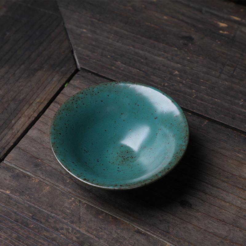 Ceramic Master Cup Kung Fu Teacup Retro Ceramic Cup Outdoor Camping Cup Household Coarse Pottery Tea Cup