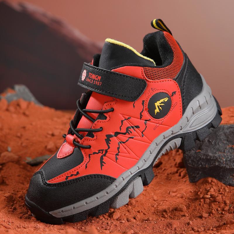 

Детская обувь, спортивная обувь, обувь для мальчиков, зимние сапоги, уличная нескользящая, осенне-зимняя теплая хлопковая обувь, бархат, для детей среднего и старшего возраста 40