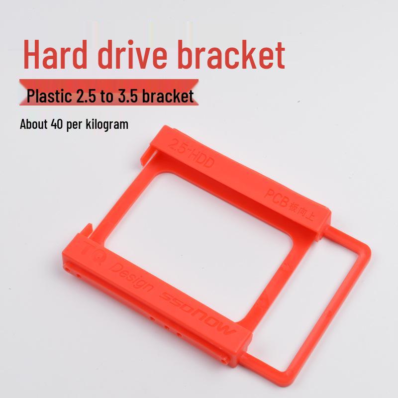 

Red 2.5 to 3.5 SSD Bracket for Laptop Hard Drives