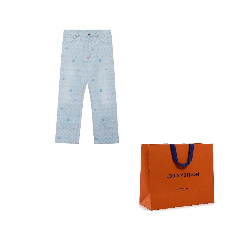 Louis Vuitton By Tyler The Creator Monogram Denim Pants 1AFPV5