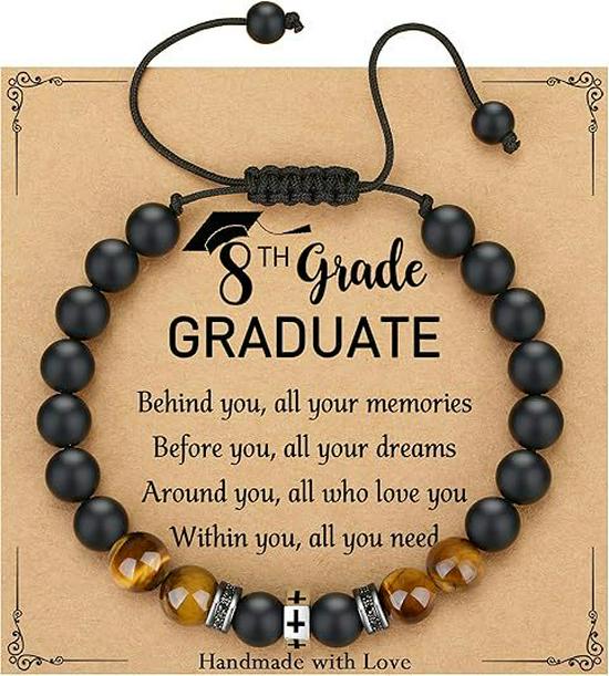 Versatile Fashionable Woven Graduation Bracelet - Adjustable Simple Gift