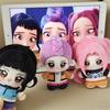 K-POP Girls! Demon Hunters Cotton Dolls, 10cm Plush, Mira, Rumi, and Zoey, Crafts, Figurines, Room Decor, Unofficial, Cute, Unique Anime Merchandise,