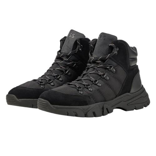 Boss Mens Chester Leather Ankle Boots