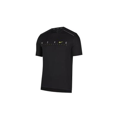 Camiseta Dri-Fit Miler Future Fast de Secagem Rápida Refletiva Masculina Tops Preto CJ6484-010