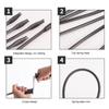 Auto Feed Pipeline Sewer Cleaner 10mm Diameter Drain Cleaner Augers Plumbing Snake Pipe  Sewer