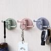 Self Adhesive Hooks Rotary Towel Sundries Hanger Plastic Towel Hook Wall Mounted Holder Wall Hooks Kitchen Bathroom Accessories