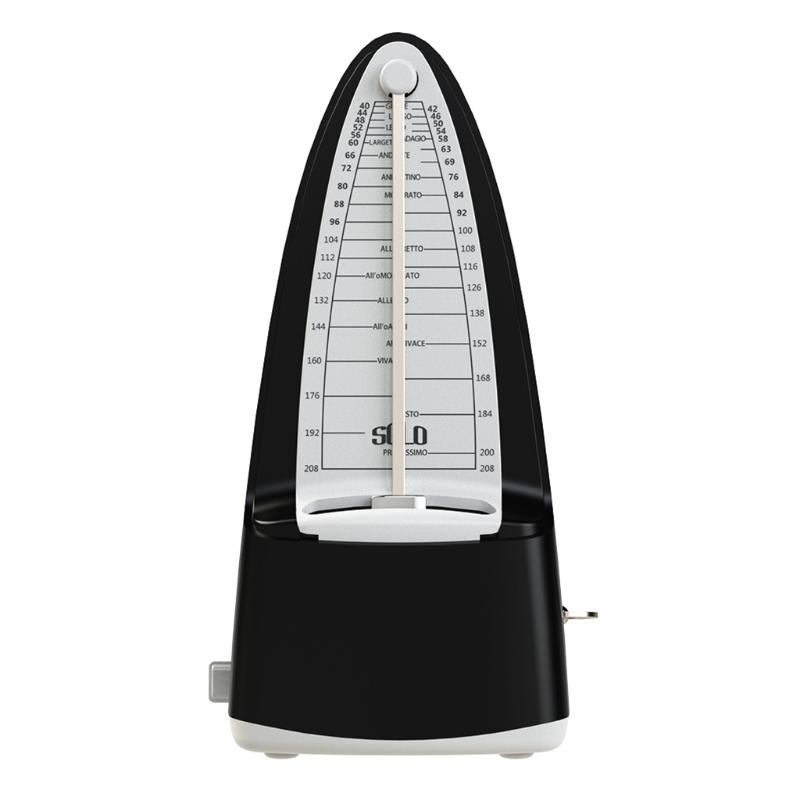 Mechanical Metronome Wood Grained Loud Sound/High Precision for Piano/Guitar/Violin/Drum and Other Instruments